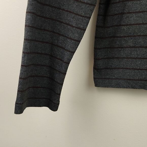 Lauren Ralph Lauren Cotton Crew Neck Long Sleeve Striped Top Size XL - Picture 4 of 9